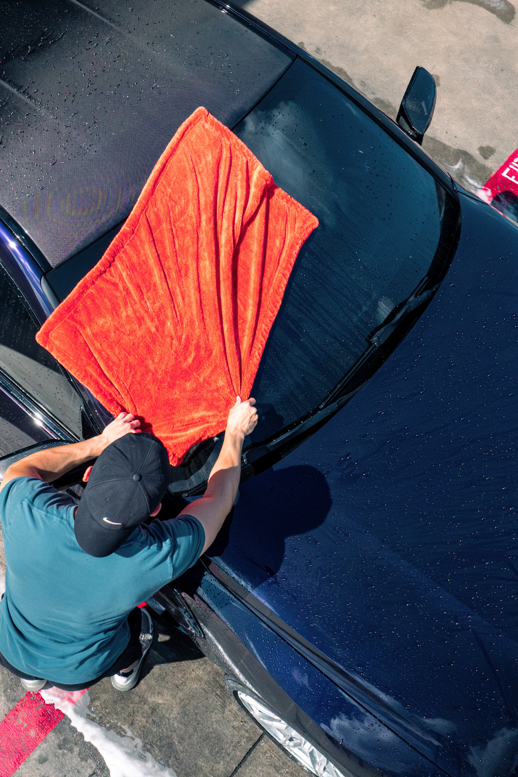 Premium Twisted-Loop Car Drying Towel
