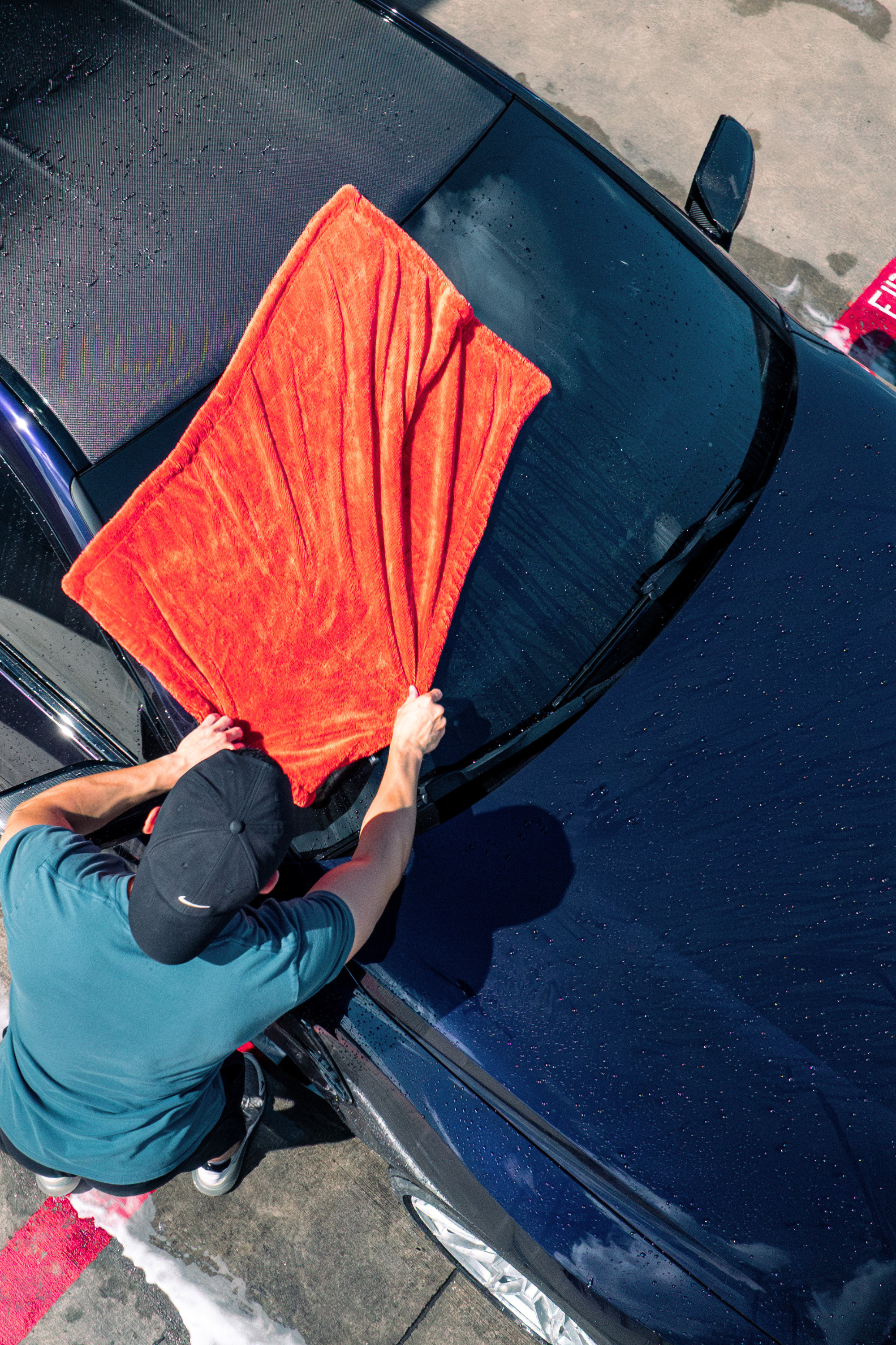 Premium Twisted-Loop Car Drying Towel