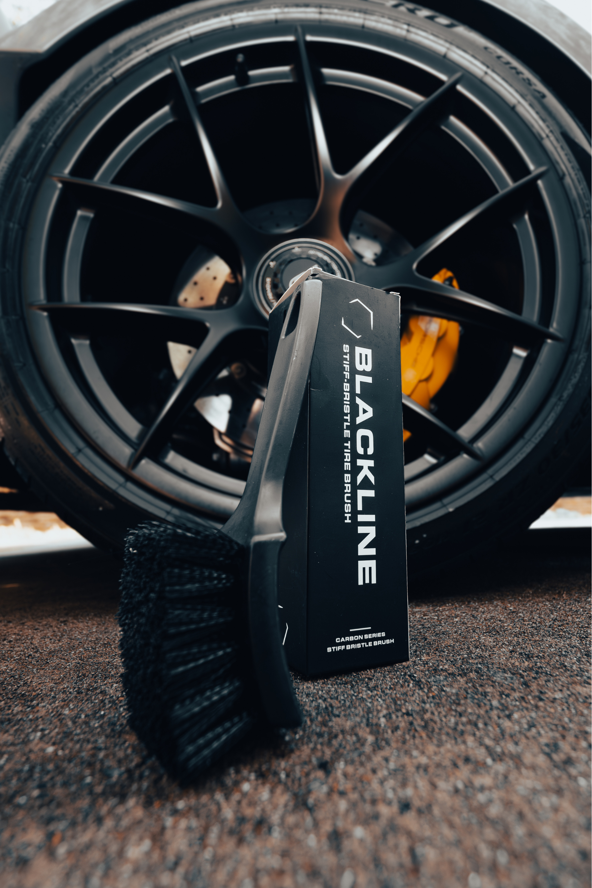 Deep-Clean Tire & Interior Scrub Brush