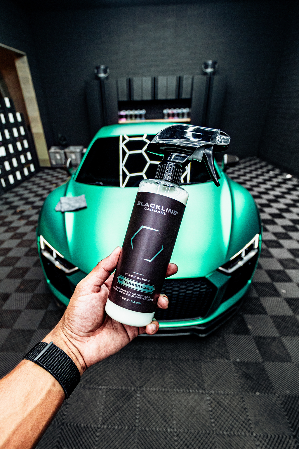 BLACKLINE® Waterless Wash & Shine Spray
