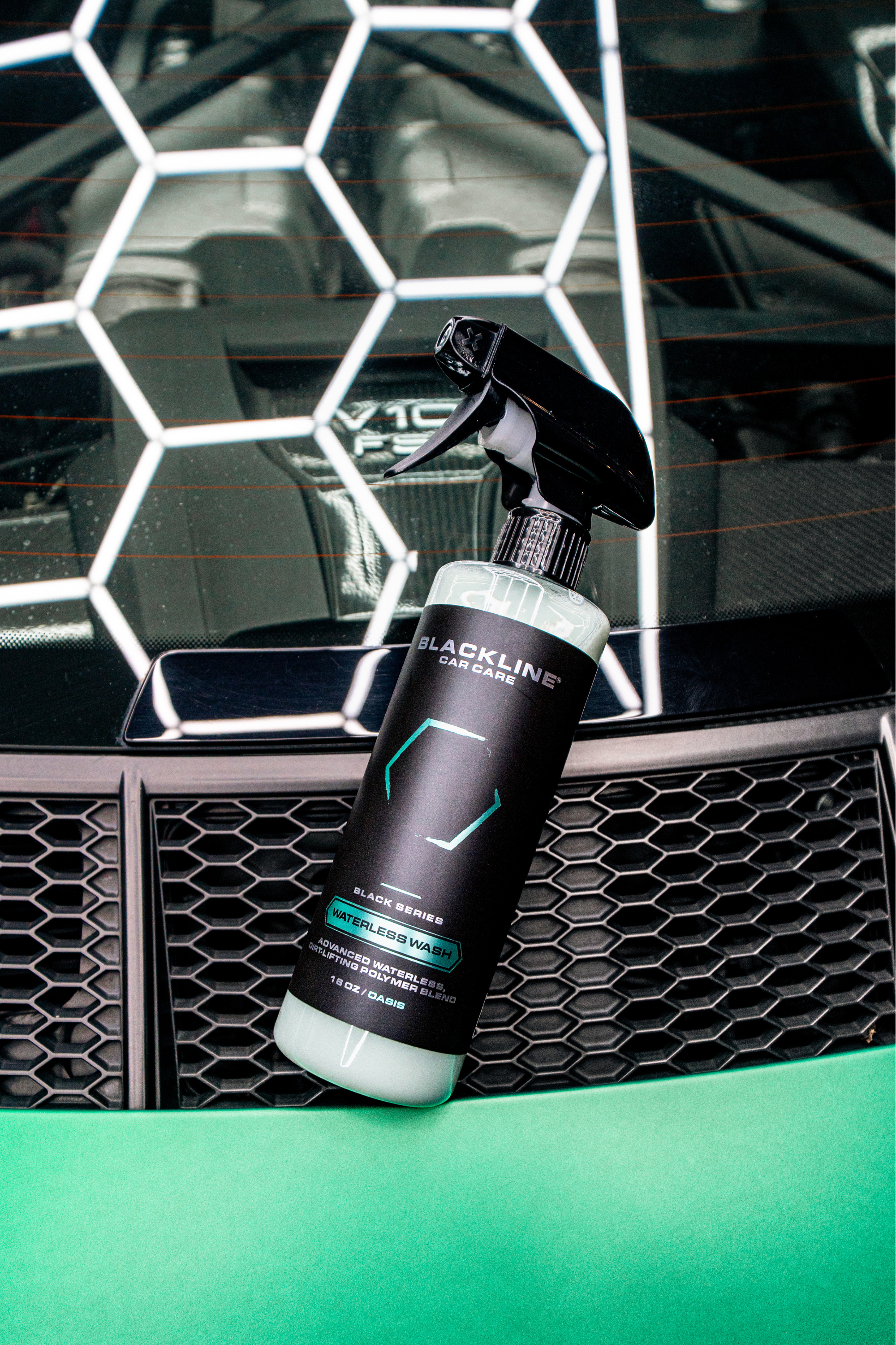 BLACKLINE® Waterless Wash & Shine Spray