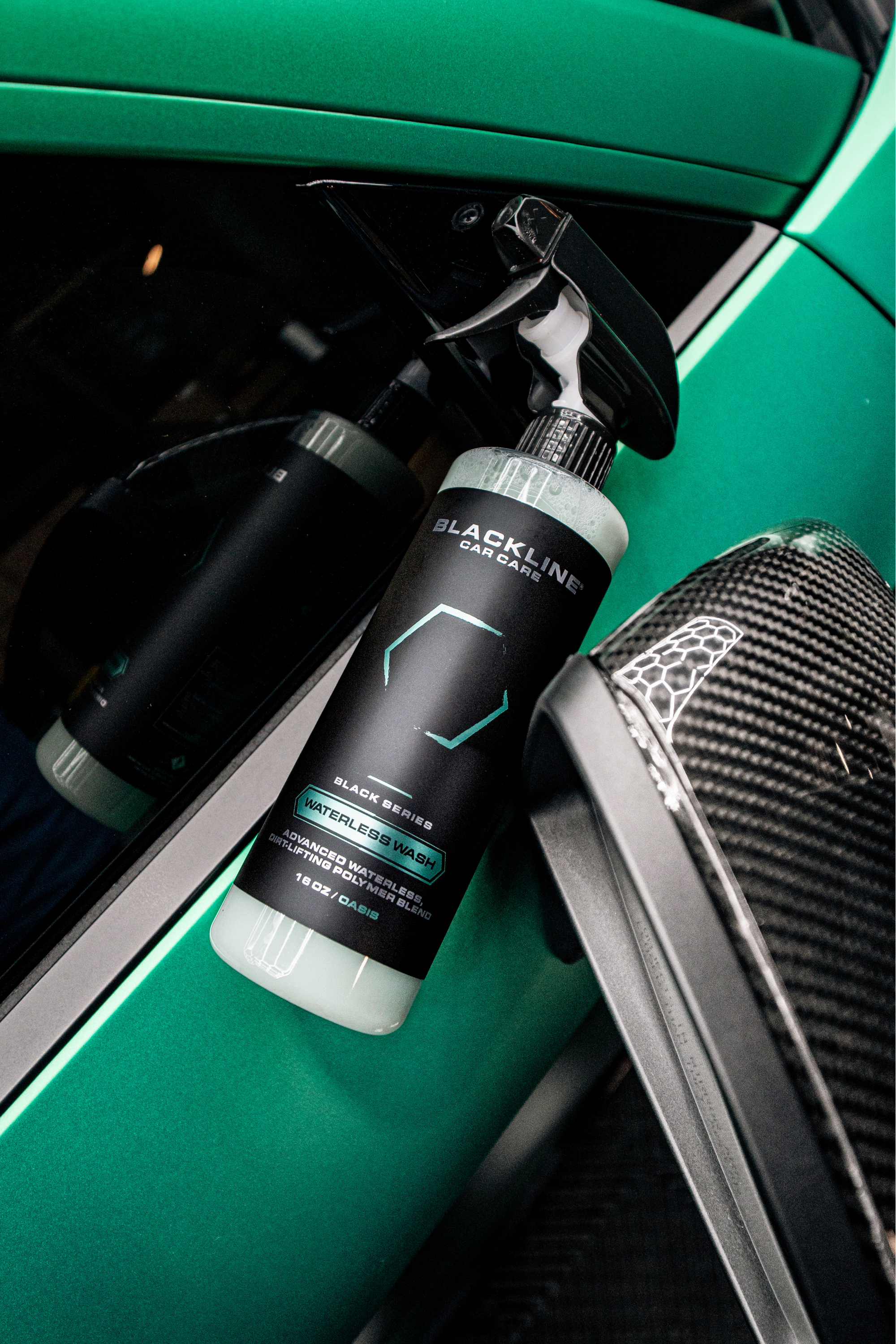 BLACKLINE® Waterless Wash & Shine Spray