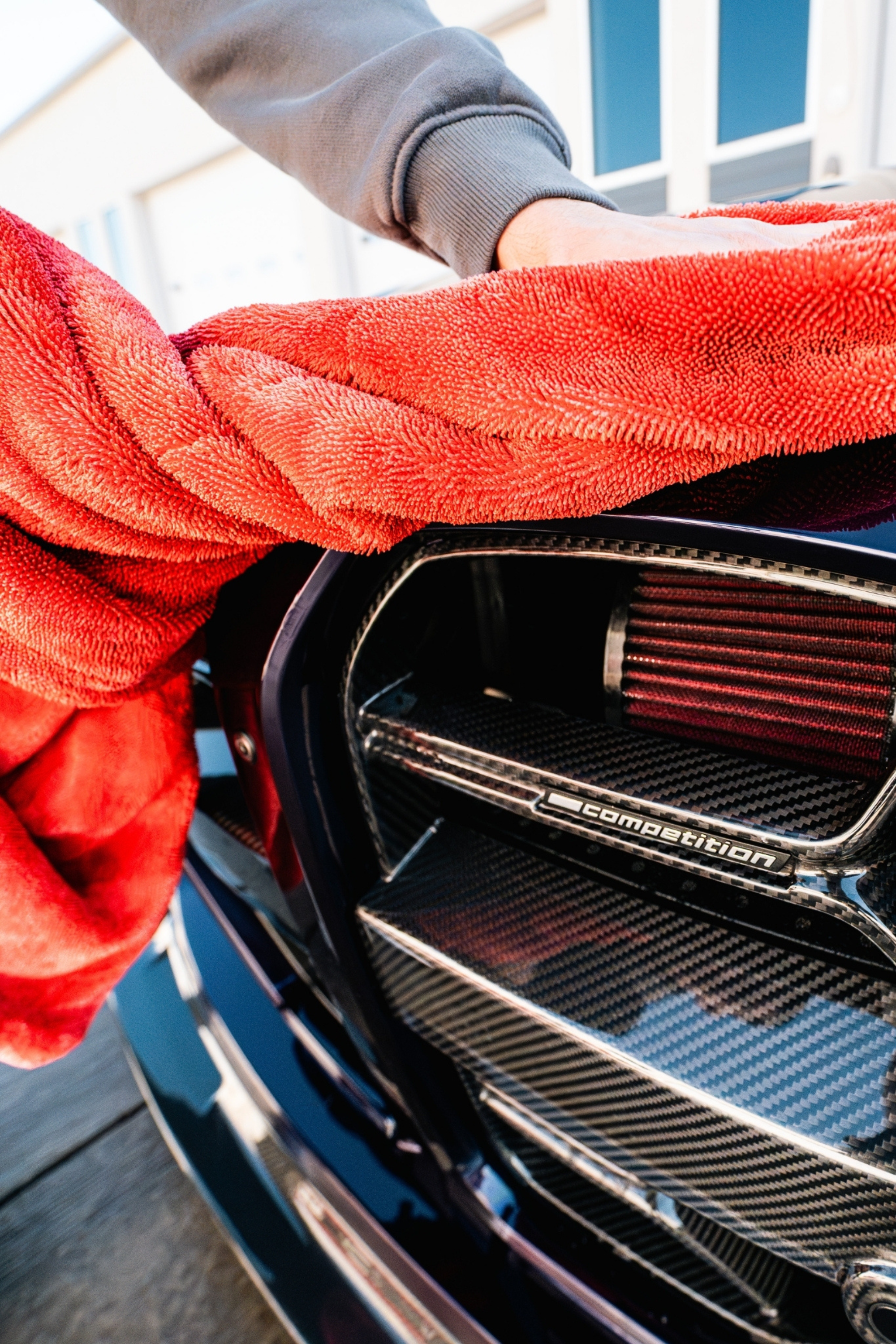 Premium Twisted-Loop Car Drying Towel