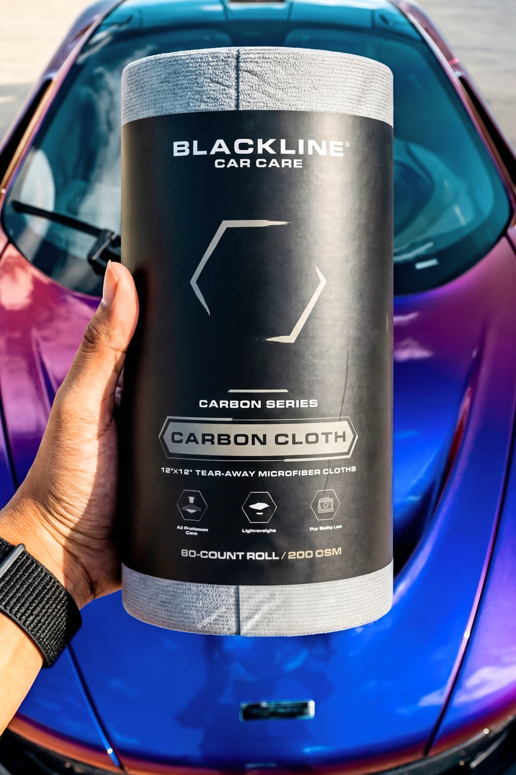 BLACKLINE® Carbon Cloth Roll