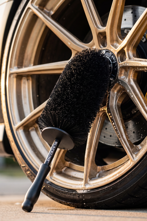 Deep-Clean Wheel Barrel Brush