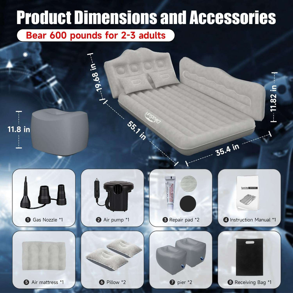 Roadline Backseat Air Mattress