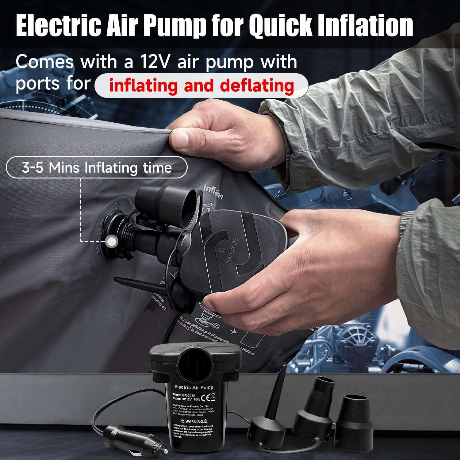 Roadline Backseat Air Mattress