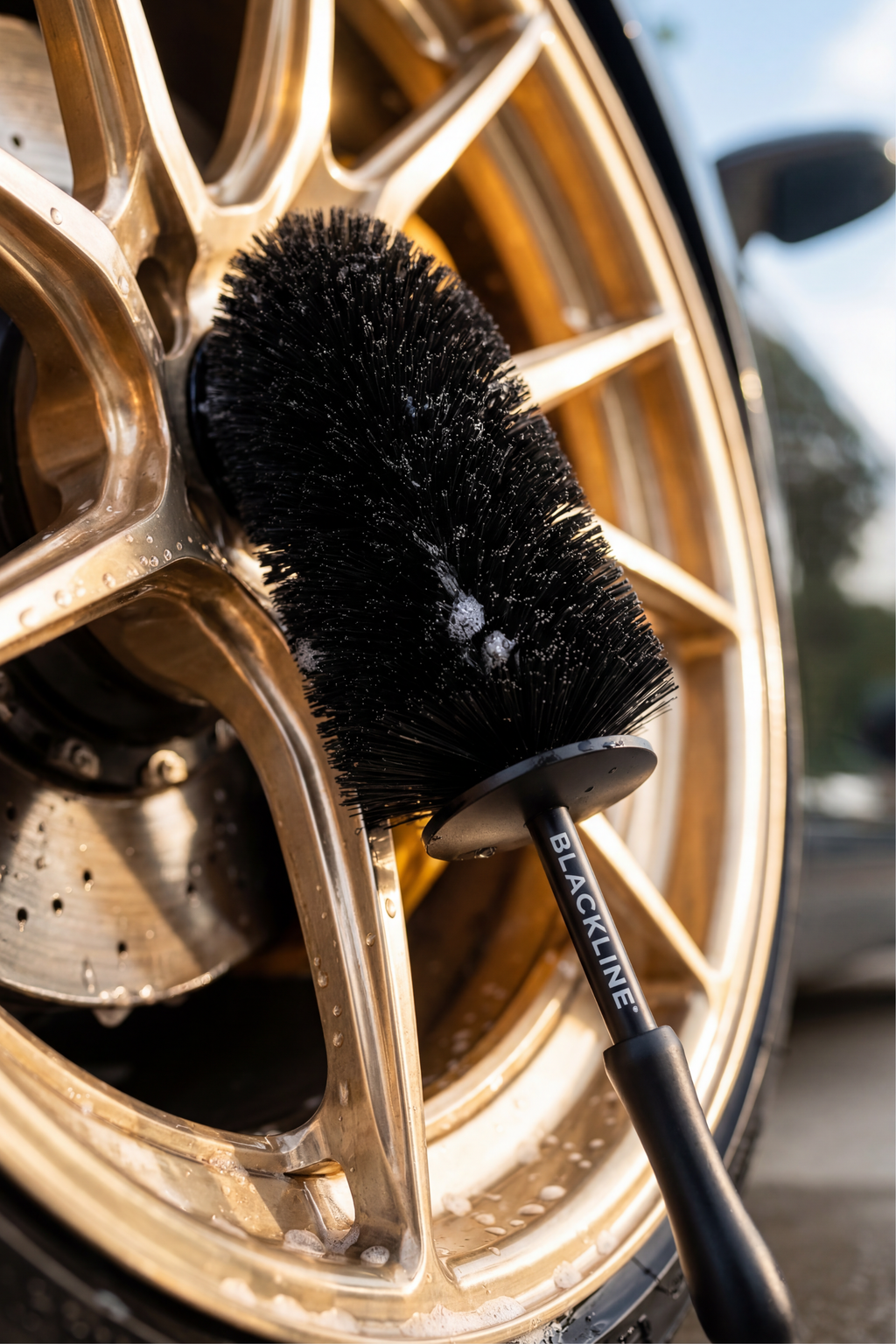 Deep-Clean Wheel Barrel Brush