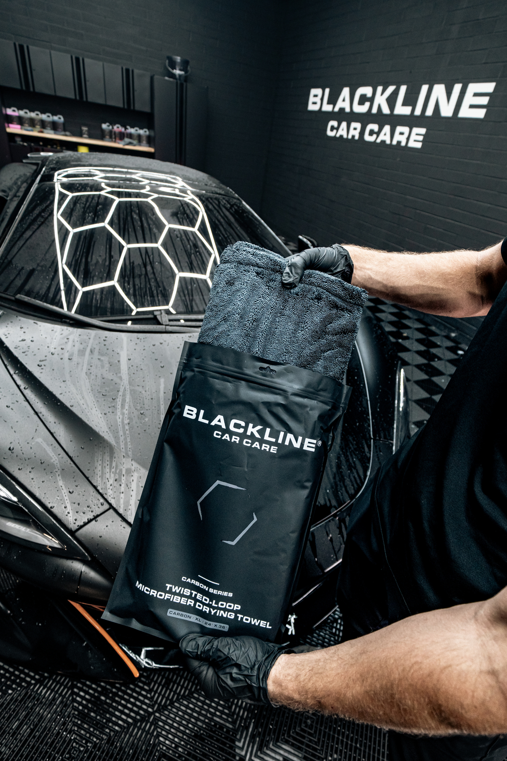 Premium Twisted-Loop Car Drying Towel