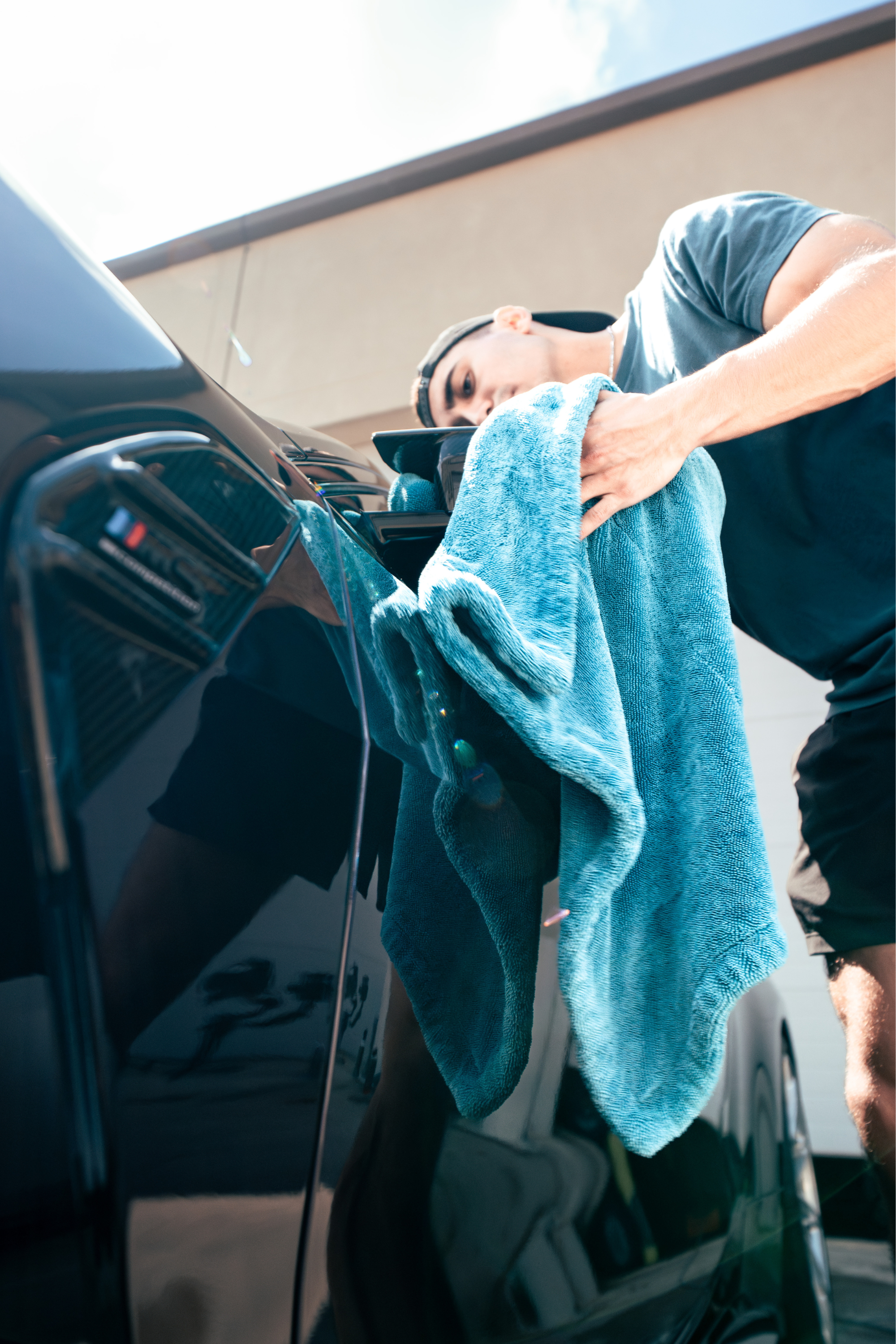 Premium Twisted-Loop Car Drying Towel
